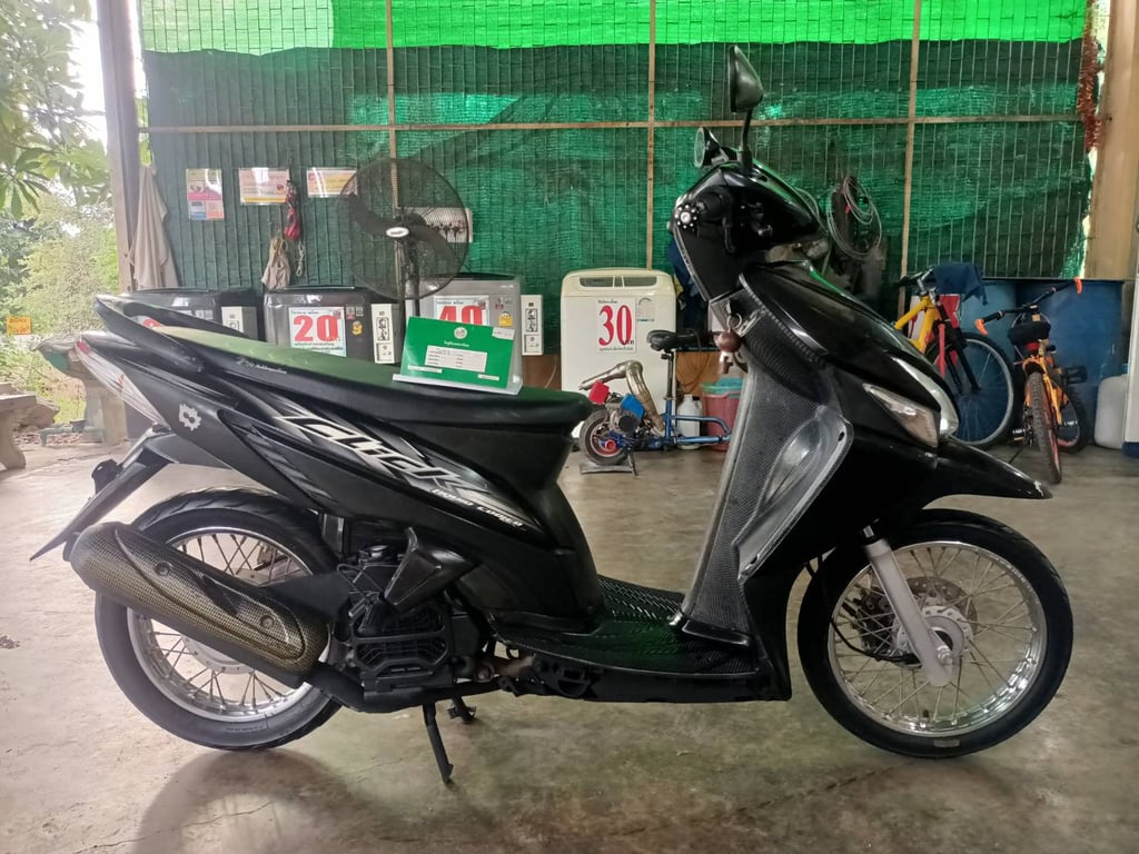 Honda Click110 เครื่องเดิม​ คาบูเเดช​ มีเล่มทะเบียน