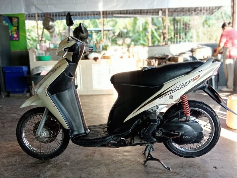 Suzuki​ Step125 รถปี2006 มีเล่มทะเบียน+สำเนาบัตร(ภาษี​ขาดเกิน บัตรหมดอายุ)​
