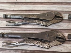 คีมล็อค vise grip รุ่นเก่า(เริ่มหายาก) คีมล็อค vise grip รุ่นเก่า(เริ่มหายาก)