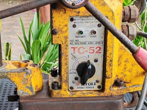 สว่านแท่นแม่เหล็กไฟฟ้าATOLI รุ่น TC-52(มือสอง) สว่านแท่นแม่เหล็กไฟฟ้าATOLI รุ่น TC-52(มือสอง)
