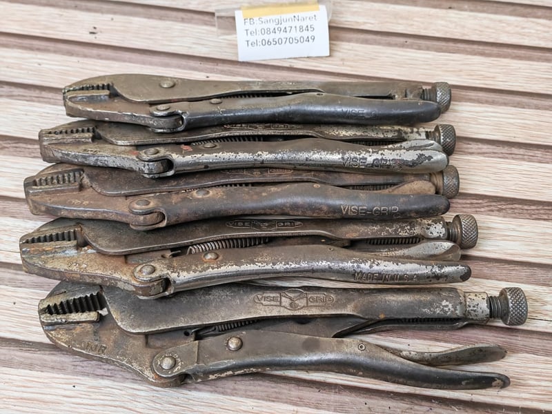 คีมล็อค vise grip รุ่นเก่า(เริ่มหายาก) คีมล็อค vise grip รุ่นเก่า(เริ่มหายาก)