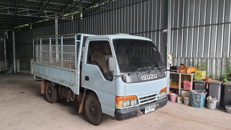 ISUZU NKR55EX1S 88แรงม้า รถบรรทุก 4ล้อ กระบะคอกสูง ปี1997 เลขไมล์ 376,884 กม.