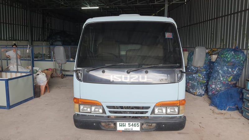 ISUZU NKR55EX1S 88แรงม้า รถบรรทุก 4ล้อ กระบะคอกสูง ปี1997 เลขไมล์ 376,884 กม.