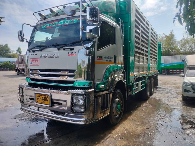 ISUZU FXZ 360แรงม้า รถบรรทุก 10ล้อ พ่วงแม่ลูก ปี2023 เลขไมล์น้อยกว่า 500,000 กม. ISUZU FXZ 360แรงม้า รถบรรทุก 10ล้อ พ่วงแม่ลูก ปี2023 เลขไมล์น้อยกว่า 500,000 กม.