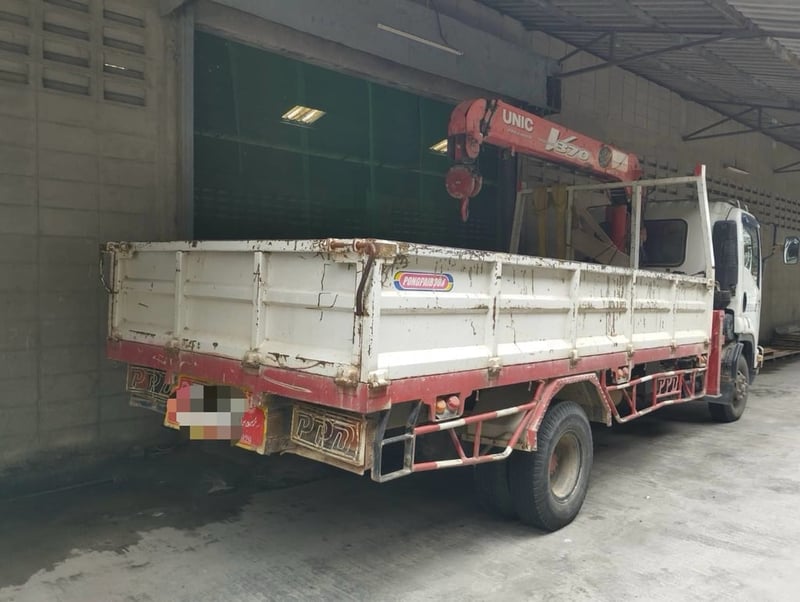 ขาย รถบรรทุก6ล้อ ISUZU FRR90 ติดเครน 3 ตัน สภาพดี พร้อมใช้งาน