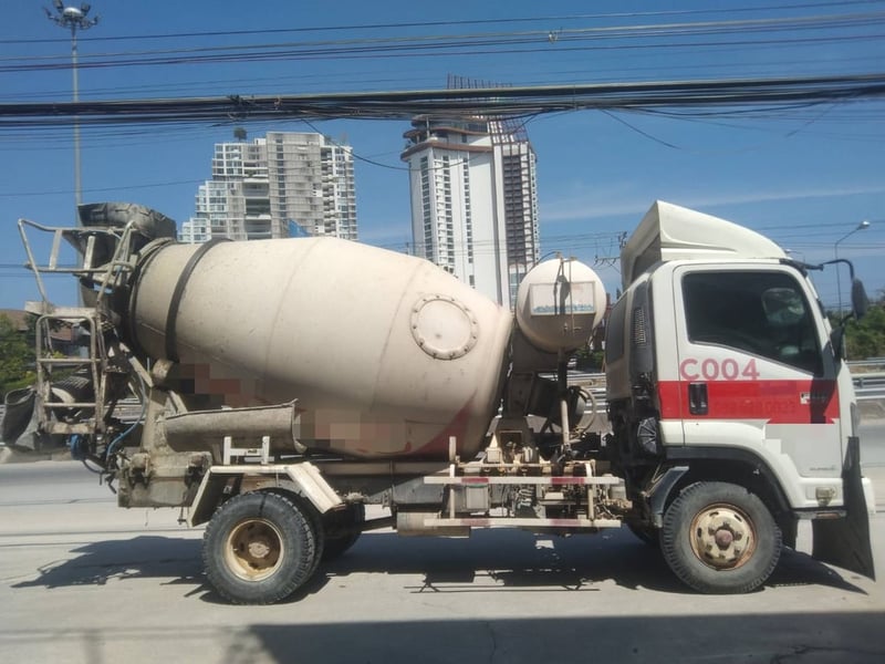 ขาย รถโม่ปูน6ล้อ ISUZU FRR90 โม่4คิว สภาพดี พร้อมใช้งาน