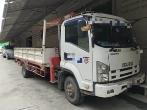 ขาย รถบรรทุก6ล้อ ISUZU FRR90 ติดเครน 3 ตัน สภาพดี พร้อมใช้งาน