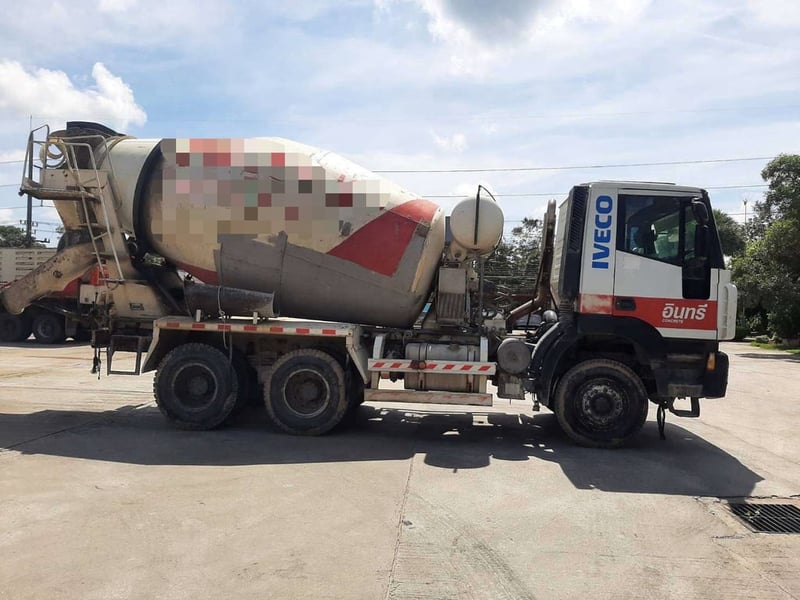 ขาย รถโม่ปูน10ล้อ IVECO DC260G29H โม่6คิว สภาพพร้อมใช้งาน