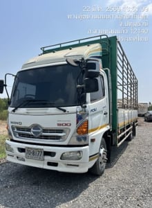 HINO FC 210แรงม้า รถบรรทุก 6ล้อ กระบะคอกสูง ปี2018