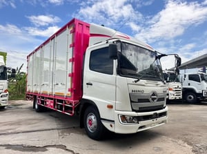HINO FC 210แรงม้า รถบรรทุก 6ล้อ ตู้แห้ง ปี2021 เลขไมล์น้อยกว่า 500,000 กม.