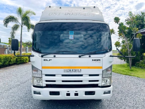 ISUZU NQR 175แรงม้า รถบรรทุก 6ล้อ กระบะคอกสูง ปี2014 ISUZU NQR 175แรงม้า รถบรรทุก 6ล้อ กระบะคอกสูง ปี2014