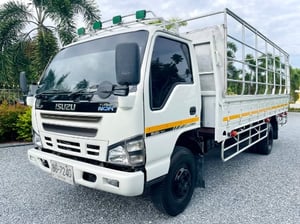 ISUZU NQR 150แรงม้า รถบรรทุก 6ล้อ กระบะคอกสูง ปี2005