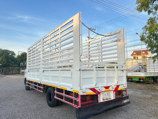 HINO Mega 175แรงม้า รถบรรทุก 6ล้อ กระบะคอกสูง ปี2019