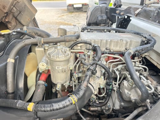 HINO Mega 175แรงม้า รถบรรทุก 6ล้อ กระบะคอกสูง ปี2019