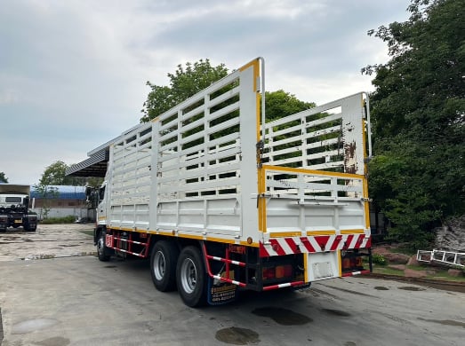 HINO FL 260แรงม้า รถบรรทุก 10ล้อ กระบะคอกสูง ปี2022