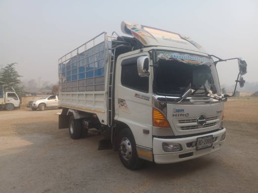 HINO FC รถบรรทุก 6ล้อ ดั้มพ์ ปี2012 เลขไมล์น้อยกว่า 800,000 กม.