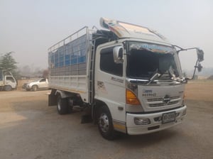 HINO FC รถบรรทุก 6ล้อ ดั้มพ์ ปี2012 เลขไมล์น้อยกว่า 800,000 กม.