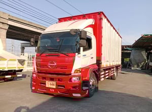 HINO FG 240แรงม้า รถบรรทุก 6ล้อ ตู้แห้ง ปี2019