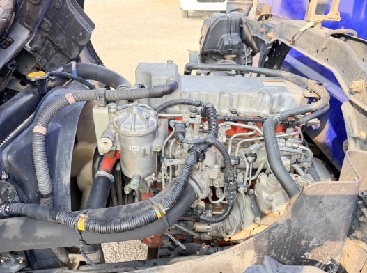 HINO Mega 150แรงม้า รถบรรทุก 6ล้อ กระบะคอกสูง ปี2017