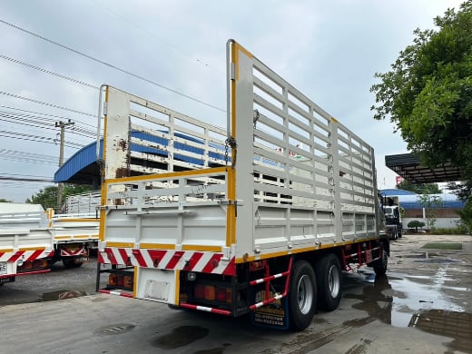 HINO FL 260แรงม้า รถบรรทุก 10ล้อ กระบะคอกสูง ปี2022