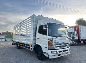 HINO Mega 175แรงม้า รถบรรทุก 6ล้อ กระบะคอกสูง ปี2019