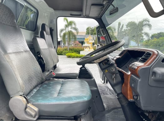 ISUZU NQR 150แรงม้า รถบรรทุก 6ล้อ กระบะคอกสูง ปี2005