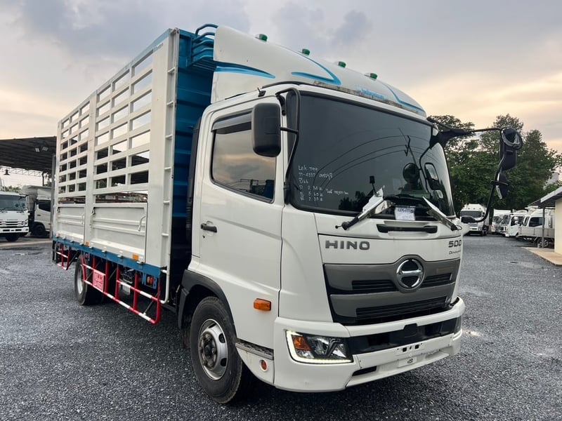 HINO FC 210แรงม้า รถบรรทุก 6ล้อ กระบะคอกสูง ปี2023