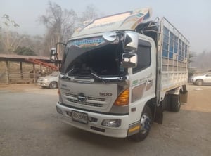 HINO FC รถบรรทุก 6ล้อ ดั้มพ์ ปี2012 เลขไมล์น้อยกว่า 800,000 กม.