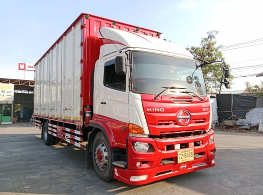 HINO FG 240แรงม้า รถบรรทุก 6ล้อ ตู้แห้ง ปี2019