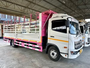 HINO FC 210แรงม้า รถบรรทุก 6ล้อ กระบะคอกสูง ปี2024 เลขไมล์ 39,000 กม.