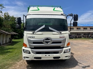 HINO FL 260แรงม้า รถบรรทุก 12ล้อ กระบะเหล็ก ปี2016