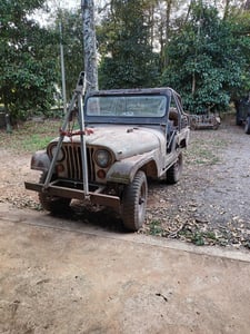 ขายรถ​  Jeep.cj5  98,000 มีทะเบียนขาดต่อ
