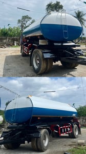 รถพ่วงแม่ลูก ISUZU ถังบรรทุกของเหลว 195 แรงม้า