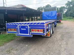 ISUZU FVM300แรงม้า กระบะพื้นเรียบ7.70เมตร