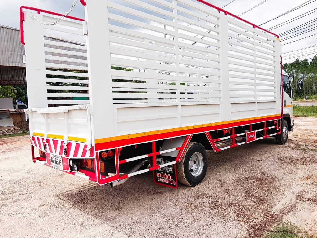 ISUZU FRR 190แรงม้า รถบรรทุก 6ล้อ กระบะคอกสูง ปี2013 เลขไมล์ 200,000 กม. ISUZU FRR 190แรงม้า รถบรรทุก 6ล้อ กระบะคอกสูง ปี2013 เลขไมล์ 200,000 กม.