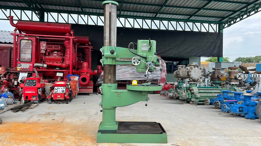 สว่านเรเดียลงานยุโรป AB ARBOGA SWEDEN แขน 600 mm 380V