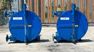ปั้มสุญญากาศดูดโคลนสิ่งปฎิกูลงานยุโรป ALLWEILER AG GERMANY  ขนาดท่อ 2” มอเตอร์เกียร์ NORD 5 HP 380V ใช้ดูดมูลสิ่งปฎิกูลน้ำเสีย บ่อเกรอะ  บ่อบำบัด  มูลของเสียจากฟาร์มสัตว์ต่างๆ เข้ามา 2 ตัว