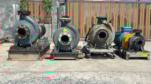 ชุดปั้มน้ำหอยโข่ง EBARA JAPAN 380V เข้ามา 4 ชุด ชุดปั้มน้ำหอยโข่ง EBARA JAPAN 380V เข้ามา 4 ชุด