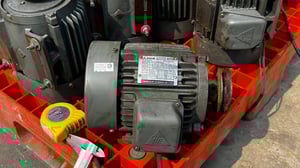 มอเตอร์ไฟฟ้ากำลัง TECO ขนาด 1.2 HP 4 P 380V สภาพสวยพร้อมใช้