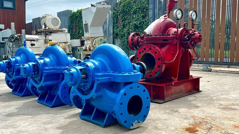 หัวปั้มน้ำสปริทเคส(SplitcasePump)PACO & SPP เข้ามา 3 ตัว