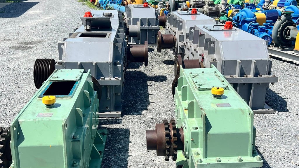 เกียร์บ็อค4ตอนขนาดใหญ่GEARBOX KOREAรุ่นงานหนักขนาดใหญ่ HEAVY DEUTY แบบ 4 ตอน เข้ามา 7 ตัว สภาพใหม่แทบไม่ได้ใช้งาน เกียร์บ็อค4ตอนขนาดใหญ่GEARBOX KOREAรุ่นงานหนักขนาดใหญ่ HEAVY DEUTY แบบ 4 ตอน เข้ามา 7 ตัว สภาพใหม่แทบไม่ได้ใช้งาน