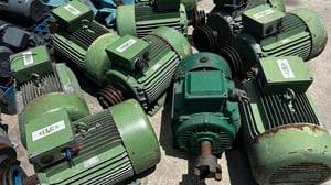 มอเตอร์ไฟฟ้ากำลัง SAMCO GERMANY ขนาด 15 HP  4 P  1450 RPM 380V