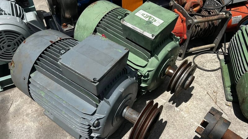 มอเตอร์ไฟฟ้ากำลัง SAMCO GERMANY ขนาด 15 HP  4 P  1450 RPM 380V