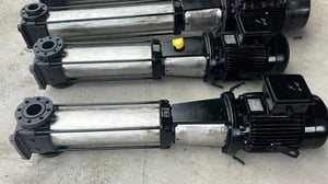 ปั้มตั้งกรุนด์ฟอสมัลติจสเตท_GRUNDFOS 380V เข้ามา 4 ตัว