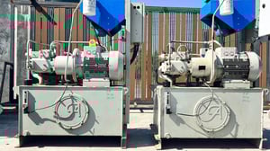 ชุดต้นกำลังปั้มน้ำมันไฮดรอลิค(PowerUnit) HYAIR มีมา 2 ขนาด 15 HP และ 20 HP  Press : 150 Bar ถังพักบรรจุ 250 Litr 380V เข้ามา 4 ชุด