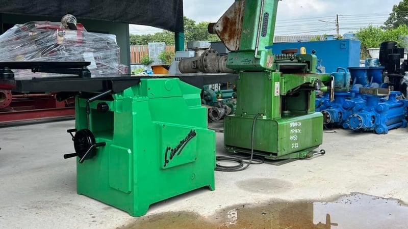 เครื่องจักรงานไม้ งานเก่าญี่ปุ่น🇯🇵โต้ะรีดไม้ & ไสชิดไม้380Vเข้ามา 2 ตัว เครื่องจักรงานไม้ งานเก่าญี่ปุ่น🇯🇵โต้ะรีดไม้ & ไสชิดไม้380Vเข้ามา 2 ตัว