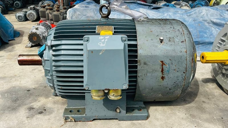 ของใหม่เก่าเก็บ มอเตอร์ไฟฟ้ากำลังของใหม่เก็บสแป ELEKTRIM & HASCON 380V ของใหม่เก็บสแปยังไม่ได้ใช้งาน