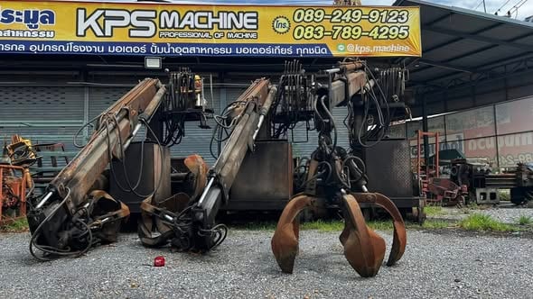 เหลือ 1 ตัว เฮี้ยบช้าง4ตัน(HIAB) HIAB 081 รุ่น 4 ton (4000 kg) ใช้มอเตอร์ไฟฟ้าต้นกำลังในการขับเคลื่อนแม่ปั้มไฮดรอลิค มีรางล้อเลื่อน + หัวขยุ้ม 380V เข้ามา 3 ตัว เหลือ 1 ตัว เฮี้ยบช้าง4ตัน(HIAB) HIAB 081 รุ่น 4 ton (4000 kg) ใช้มอเตอร์ไฟฟ้าต้นกำลังในการขับเคลื่อนแม่ปั้มไฮดรอลิค มีรางล้อเลื่อน + หัวขยุ้ม 380V เข้ามา 3 ตัว