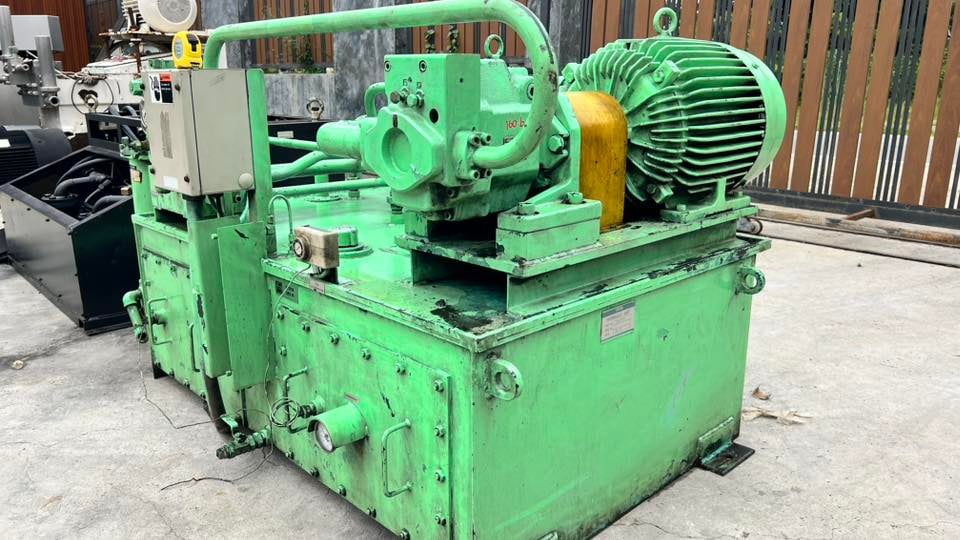 ชุดต้นกำลังปั้มน้ำมันไฮดรอลิค(PowerUnit)YUKEN JAPANขนาด 30 HP Press : 160 bar Tank 500 Litr 380Vงานตัดประมูลพร้อมใช้ ชุดต้นกำลังปั้มน้ำมันไฮดรอลิค(PowerUnit)YUKEN JAPANขนาด 30 HP Press : 160 bar Tank 500 Litr 380Vงานตัดประมูลพร้อมใช้