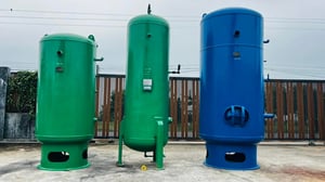 ถังพักลมเข้าใหม่ มีมา 3 ใบ สภาพสวยพร้อมใช้